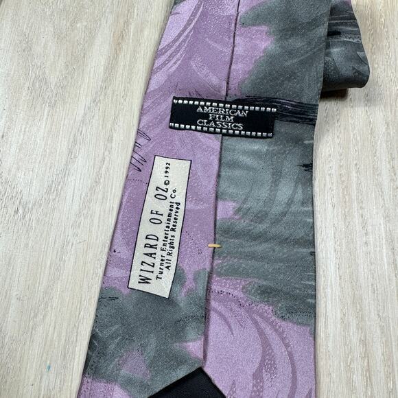 American Film Classics Wizard of Oz 1992 Silk Men's Neck Tie Dorthy Tornado - Picture 10 of 13